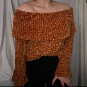 Chic Off-Shoulder Sweater
